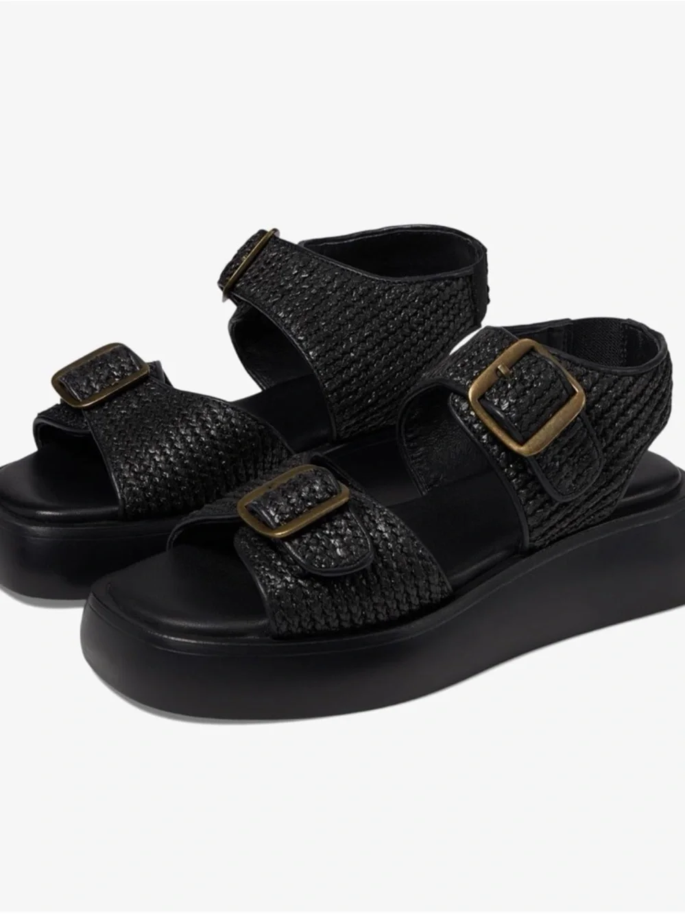 FREE PEOPLE MANDI WEAVE SANDALS - Picture 4 of 5